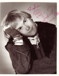 Autographed pic of David Greenlee as Mouse.