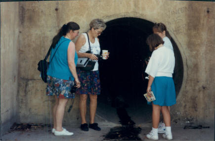 Pilgrimage at the Drainage Tunnel