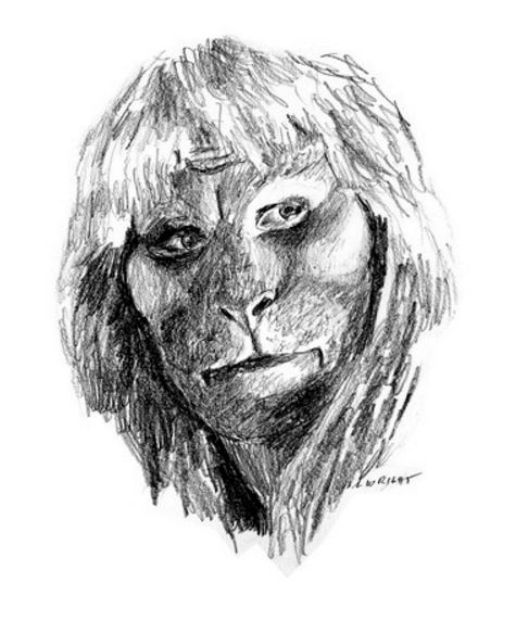 Drawing of Vincent