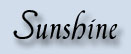 sunshine
