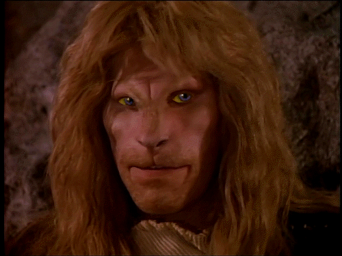 Blue Eyes, winking Vincent by Lynn Wright