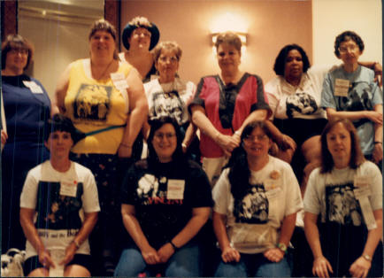 The Crystal Rose Fan Club members